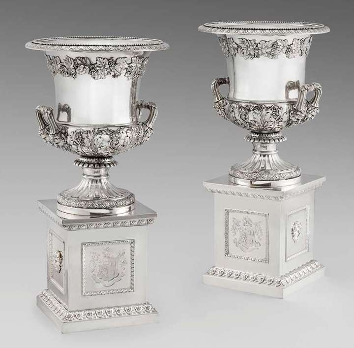 The Henley Vases on Stands
